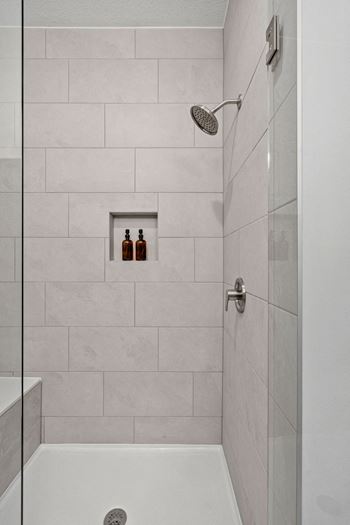 Tiled showers